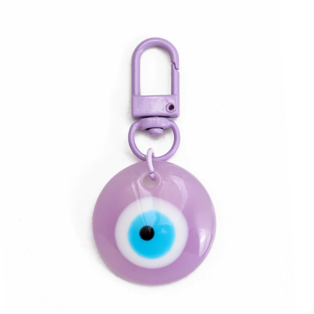 Wholesale Plastic Devil Eye Keychain